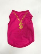 Sleeveless Shirt Money Girl | Pink | Sizes: XS-L