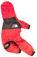 Windbreaker Raincoat Dog Face Red | Sizes: XS-XXL